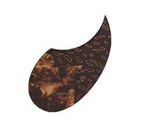 ALFAAL Golpeadores para Guitarra Acústica Grabado De Celuloide Golpeadores con Incrustaciones Accesorios para Instrumentos Golpeadores de Guitarra acústica