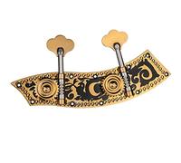 ALFAAL Grabado Bajo Doble Tuning Tuning Pegs TUNER Cabezales De La Máquina 2 Izquierda 2 Derecha Para 4/4 3/4 Double Bass