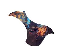 ALFAAL Guitarra Acústica Popular Autoadhesiva Pick Guard Sticker Guitar Pickguard para Piezas De Guitarra Acústica Golpeadores de Guitarra acústica