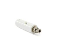 ALFAAL Guitarra Clásica Pandilla Triple Blanco Plástico Eje Exterior Quasi Knob Máquina Eje De Cabeza Cadena String Byder Parts