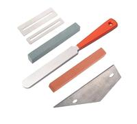 ALFAAL Herramienta para Trastes De Guitarra, Herramienta De Pulido para Trastes De Guitarra, Juego De Combinación De Reparación De Instrumentos (Color : 01)