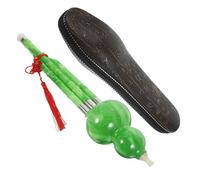 ALFAAL Hulusi para Principiantes, Instrumentos Musicales De Seda con Calabaza De Siete Agujeros, Flauta De Cucurbitáceas