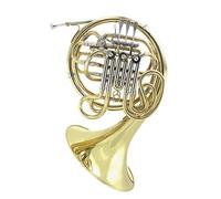 ALFAAL Instrumento Musical De Cuerno Integrado De Cuatro Teclas De Doble Profesión Cuerno Francés