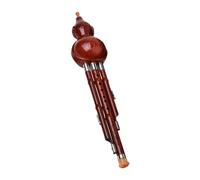 ALFAAL Instrumento Musical Flauta De Cucurbitáceas Hulusi Chino Profesional para Amantes De La Música (Color : 43x8cm)