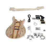 ALFAAL Juego Completo De Bricolaje para Guitarra Eléctrica ST TL, Cuerpo De Tilo, Cuello Sin Terminar, Todo El Hardware (Color : 04)