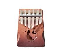 ALFAAL Kalimba 17 Teclas Instrumento Profesional De Caoba Kalimba De 17 Notas En Miniatura Instrumento Klingba Piano(B)