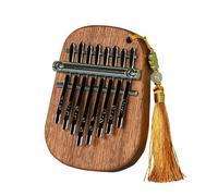 ALFAAL Kalimba 17 Teclas Kalimba De Práctica De 8 Teclas Kalimba Compacto De Madera con Martillos De Afinación Piano De Dedo Vintage para Principiantes(B)