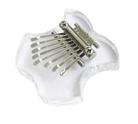 ALFAAL Kalimba 17 Teclas Mini Piano De Pulgar Kalimba De 8 Teclas Acrílico para Pulgar Juego De Piano Transparente