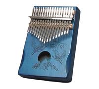 ALFAAL Kalimba 17 Teclas Piano De Pulgar De 21 Teclas Afinación Profesional Kalimba Portátil Mini Instrumento para Principiantes De 17 Teclas(B17)