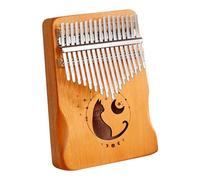 ALFAAL Kalimba Profesional 17 Teclas Profesional Kalimba Pulgar Piano Kalimba Profesional Dedo Piano Completo Kalimba Instrumento Kalimba portátil (Color : Yellow)