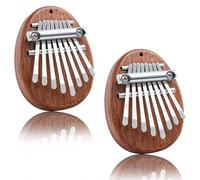 ALFAAL Kalimba Profesional Bayacrílico Mini Pulgar Piano Kalimba Instrumento Musical Kalimba Portátil Dedo Piano Mini Kalimba (Color : 6)