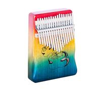ALFAAL Kalimba Profesional Mini Instrumento Musical pequeño de Color Madera Piano de Dedo de 17 Tonos Piano de Pulgar Instrumento de Piano de Dedo Kalimba (Color : 2)