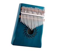 ALFAAL Kalimba Profesional Piano de Dedo Kalimba de 17 y 21 Teclas, Instrumento para Principiantes, Piano de Pulgar Profesional Kalimba, Chapa de Madera Maciza de Arce (Color : 17)