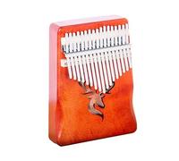 ALFAAL Kalimba Profesional Piano de Pulgar de 17 Tonos Tipo Caja de Madera Piano de Dedo Kalimba (Color : 3/4)