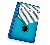 ALFAAL Kalimba Profesional Piano de Pulgar Kalimba 17 Tonos Kalimba patrón de Tigre Piano de Dedo de Arce Instrumento Musical portátil para Principiantes