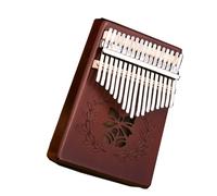 ALFAAL Kalimba Profesional Yue Ling Dang Guika Escala cromática de Color 17 Tonos Pulgar Piano Kalimba Kalimba Principiante Dedo Piano portátil