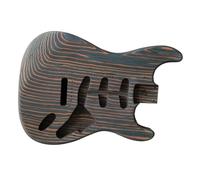 ALFAAL Kit De Guitarra Eléctrica DIY con Cuerpo, Mástil De Madera Y Diapasón, 22 Trastes, Kits De Construcción De Pastillas SSS