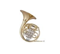 ALFAAL La Trompeta Francesa De Una Sola Y Doble De Cuatro Botones B/F-Abajo Es Adecuada para La Prueba De Rendimiento De Principiantes Profesión Cuerno Francés (Color : Double French Horn)