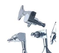 ALFAAL Letras De Guitarra Acústica Leacher Forma De Melocotón Tuning Pegs Machine Tunders Piezas De Guitarra