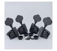 ALFAAL Máquina Cabezales Sintonizadores Relación Engranaje 1: 26 Tuning Peg Black (Color : 2R2L)