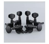 ALFAAL Máquina De Guitarra Eléctrica Cabezal Para Sintonizar La Relación Engranaje 1: 19 Para ST O Tl Clavijas De Ajuste Negro (Color : 3R3L)