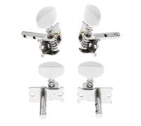 ALFAAL Máquina De Guitarra Head String Tuning Pegs Key Sintonizadores Para 4 Cuerdas De Guitarra Ukulele