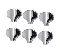 ALFAAL Metal Guitar Tuning Pegs Sintonizadores Máquina Cabeza Reemplazo Paquetes Manija Paquete De 6 (Color : Silver)