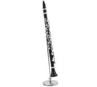 ALFAAL Mini Modelo de Instrumento Musical Adornos De Instrumentos Musicales Modelo Clarinete Exhibición De Decoración del Hogar