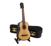 ALFAAL Mini Modelo de Instrumento Musical Mini Instrumento Musical Modelo De Guitarra Clásica Adornos Instrumento Musical En Miniatura Regalos Creativos(G20)