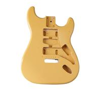 ALFAAL Modificación del Cuerpo De La Guitarra Eléctrica DIY Accesorios del Cuerpo De La Guitarra Eléctrica Accesorios De Instrumentos De Guitarra Amarillo Brillante