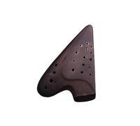 ALFAAL Ocarina para Adultos Ocarina Ahumada De Tres Tubos Ocarina Profesional Clave G Alto Instrumento Profesional para Principiantes Adultos(B)