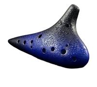 ALFAAL Ocarina para Adultos Ocarina De Cerámica Instrumento De Flauta De 12 Agujeros Ocarina Fuera De Horario Instrumento Musical Profesional