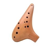 ALFAAL Ocarina para Adultos Ocarina De Madera De Arcilla con 12 Agujeros Tono C Alto 12AC/AC12 Diseñada por Profesionales Y Orientada Al Rendimiento(AC1)