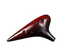 ALFAAL Ocarina para Principiantes Instrumento Ocarina de 12 Agujeros SC Triple C Laca de Llave ahumada Xun Grado de Rendimiento Profesional