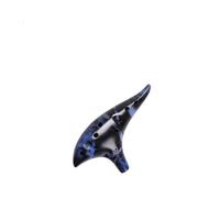 ALFAAL Ocarina para Principiantes La Escuela se especializa en Tocar Piano Instrumento de interpretación con tecla AC de 12 Hoyos Ocarina Alto Ahumado.(A)