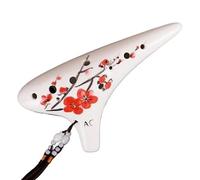 ALFAAL Ocarina para Principiantes Ocarina Alto C de 12 Agujeros Instrumento de Ocarina Ocarina of Time Instrumentos Musicales Profesionales Que proporcionan Accesorios(Color:13)