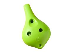 ALFAAL Ocarina para Principiantes Ocarina de 6 Hoyos para Principiantes con Accesorios de plástico para Que los Estudiantes toquen el Instrumento Alto C(3)