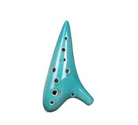 ALFAAL Ocarina para Principiantes Ocarina Retro ahumada de Doce Hoyos Ocarina de Rendimiento para Principiantes 12 Hoyos(5)