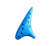 ALFAAL Ocarina para Principiantes Performance 12-Hole Alto AC Entry-Level Plastic Ocarina for Beginners Anti-Fall Resistant(6)