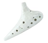 ALFAAL Ocarina para Principiantes SC Soprano C Ocarina 12 Hoyos mar Ola Principiante con Materiales didácticos Nivel de Rendimiento