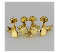 ALFAAL Oro 3R3L Asuntillas De Bloqueo Trasero Guitarra Tuning Pegs Machine Head