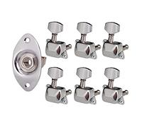 ALFAAL Oval Con Sangría Con 6R Semogled Tuning Tuning PEG KEY SUNTERS Machine Head Pieza De Guitarra Eléctrica