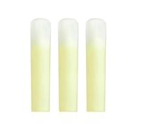 ALFAAL Paquete De 3 Cañas De Resina para Saxofón Tenor Alto Soprano, Fuerza 1,5 2,0 2,5, Accesorios para Instrumentos De Saxofón para Principiantes, Suaves (Color : Hardness2.0)