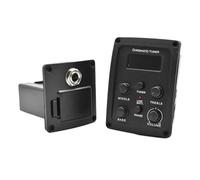 ALFAAL Pastilla De Guitarra 3 Bandas Preamplificador De Guitarra Acústica Sintonizador EQ Piezo para Guitarra Acústica