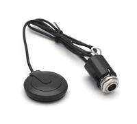 ALFAAL Pastilla De Guitarra Piezo Jack Transductor para Guitarra Acústica Mandolina Banjo Negro
