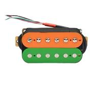 ALFAAL Pastilla de Puente Humbucker De Guitarra Eléctrica 12 Tornillos Ajustables Doble Bobina para Guitarra De 6 Cuerdas Pastilla Dividida N7.5K B15K(I)