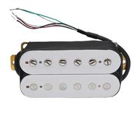 ALFAAL Pastilla de Puente Humbucker Pastilla De Guitarra Eléctrica Bobina Divisoria Pastilla Humbucker Pastilla De Doble Bobina 4 Cable De Conducta Salida De N-7.5K/B-15K(A)