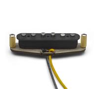 ALFAAL Pastilla de Puente Pastilla De Guitarra Eléctrica De Bobina Única Escalonada Pastilla ST Clip De Cartón De Fibra Alnico5 Accesorios para Pastilla De Guitarra(Middle 50MM)