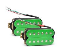 ALFAAL Pastilla de Puente Pastilla De Guitarra Eléctrica Humbucker De Doble Bobina Puente O Pastilla De Cuello Verde Adecuado para Guitarra(B)