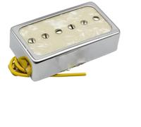 ALFAAL Pastilla de Puente Pastilla De Guitarra Eléctrica P90 Pastilla De Bobina Única Pastilla De Puente De Cuello De 6 Cuerdas para Pastilla LP(F)